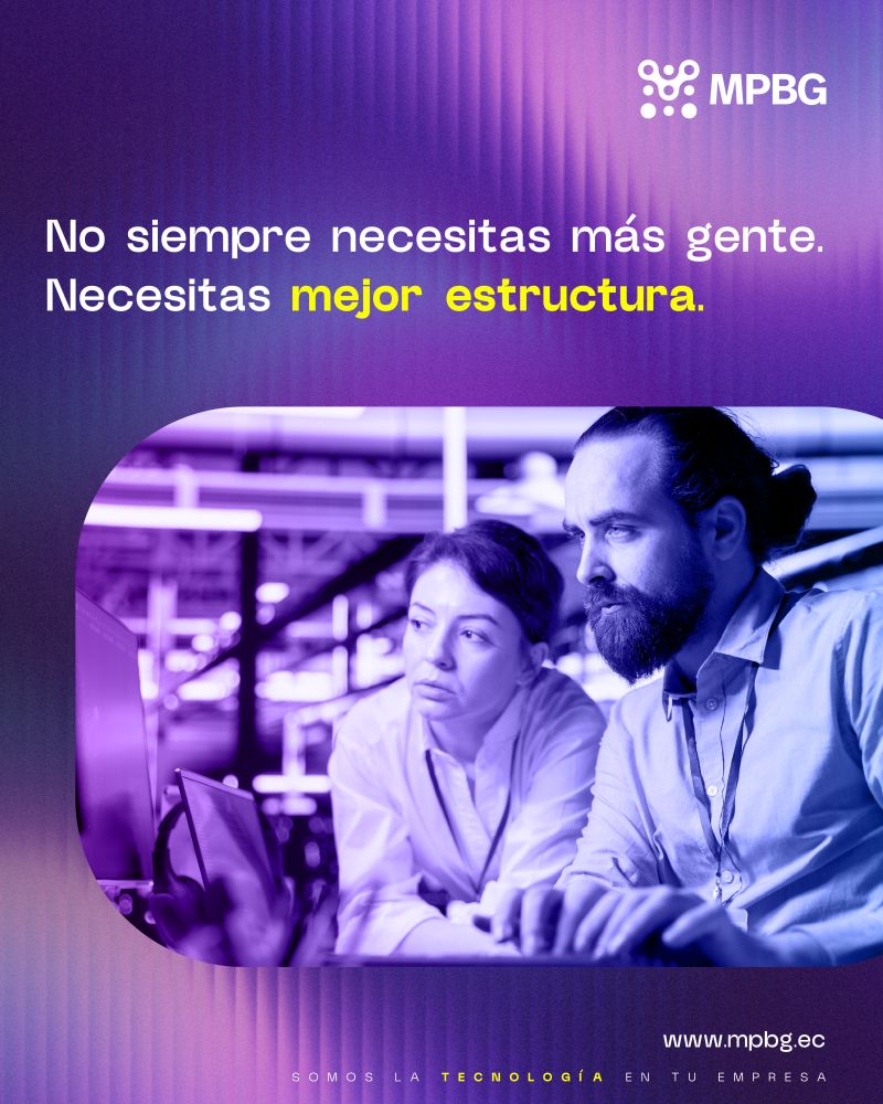 Mensaje de estructura y crecimiento tecnológico